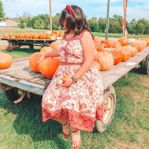 Gal Meets Glam Burgundy Floral Dress